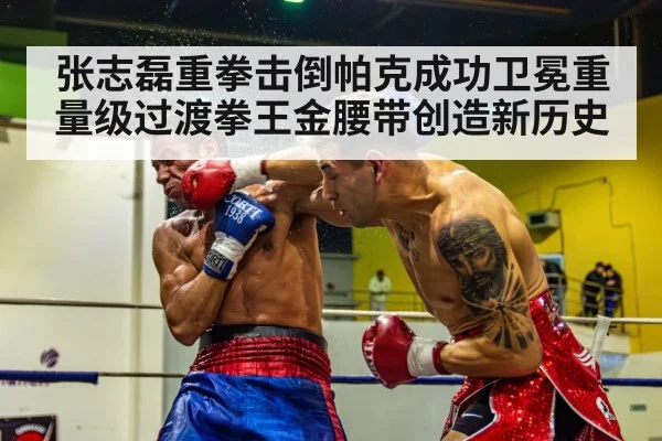 张志磊重拳击倒帕克成功卫冕重量级过渡拳王金腰带创造新历史