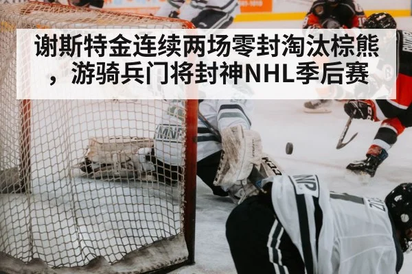 hockey goalie save